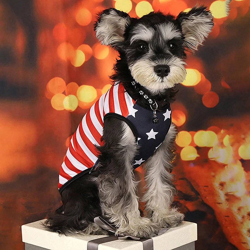 Star-Spangled Puppy Shirt