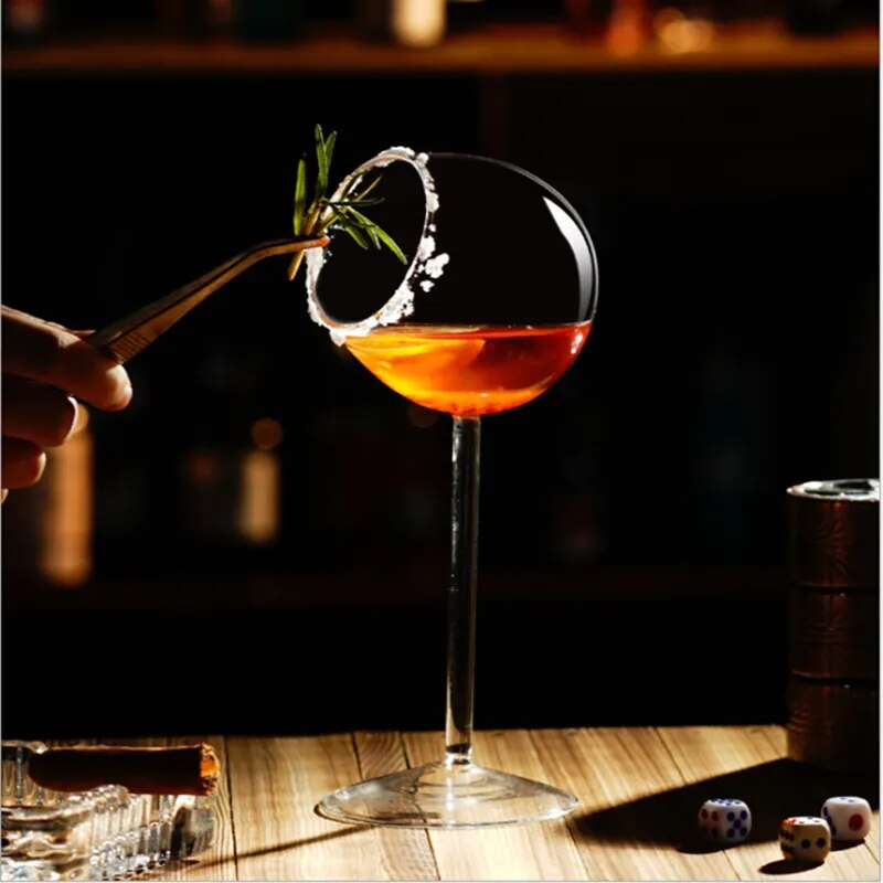 Creative Cocktail Fish and Bird Glass