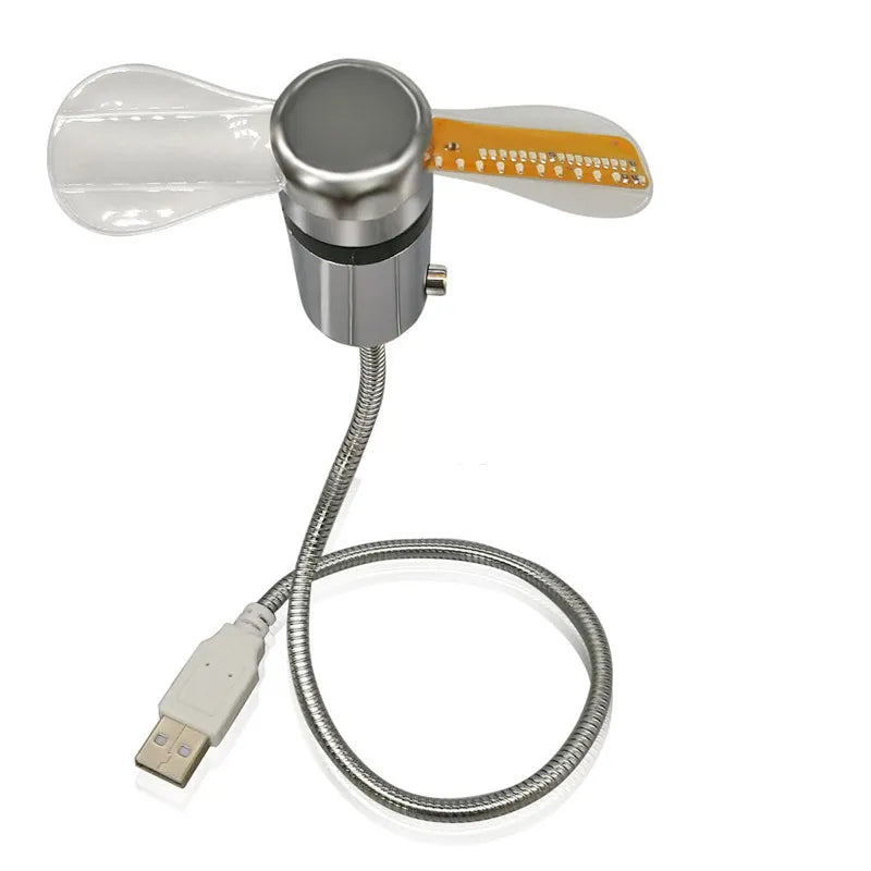 USB Clock Fan