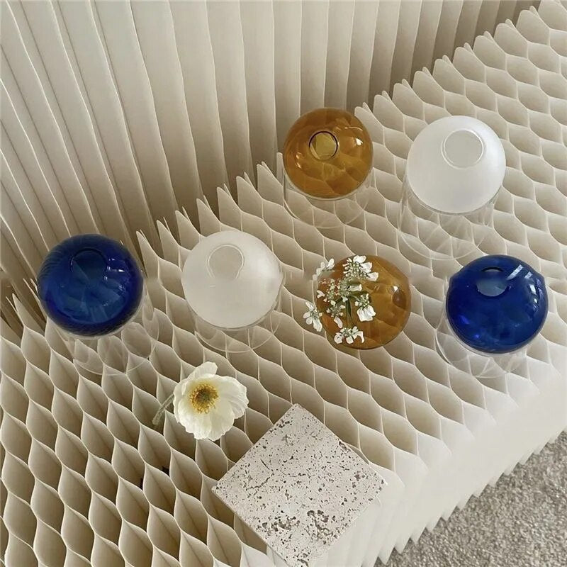 Design Round Glass Vase