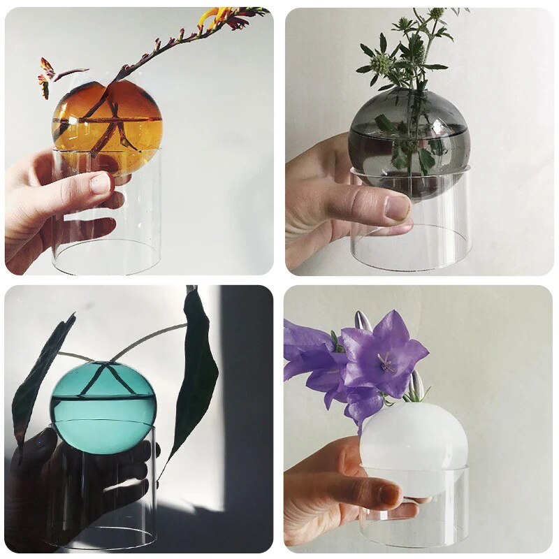 Design Round Glass Vase