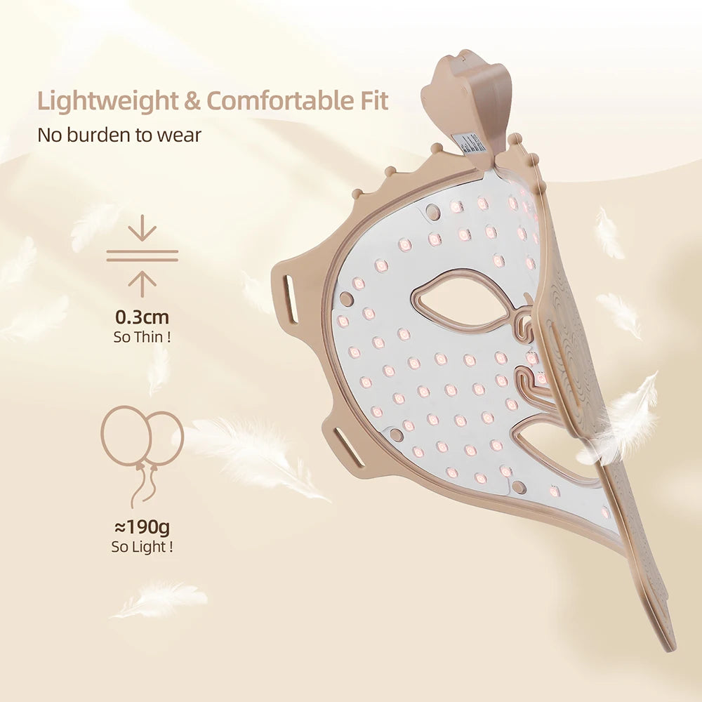 7 Colors Silicone Face LED Mask