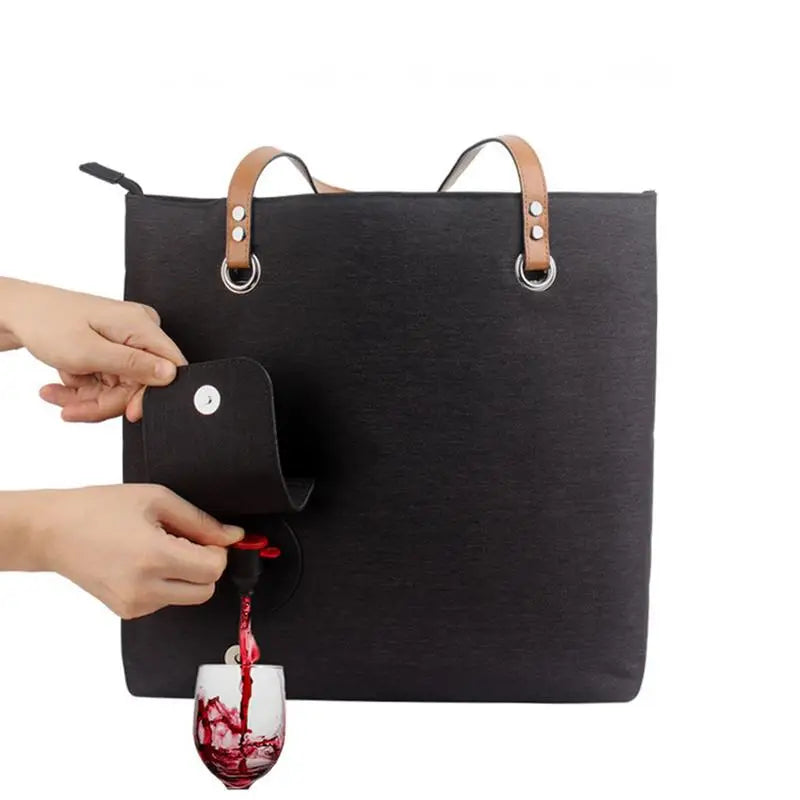 The Sippy Tote - Black