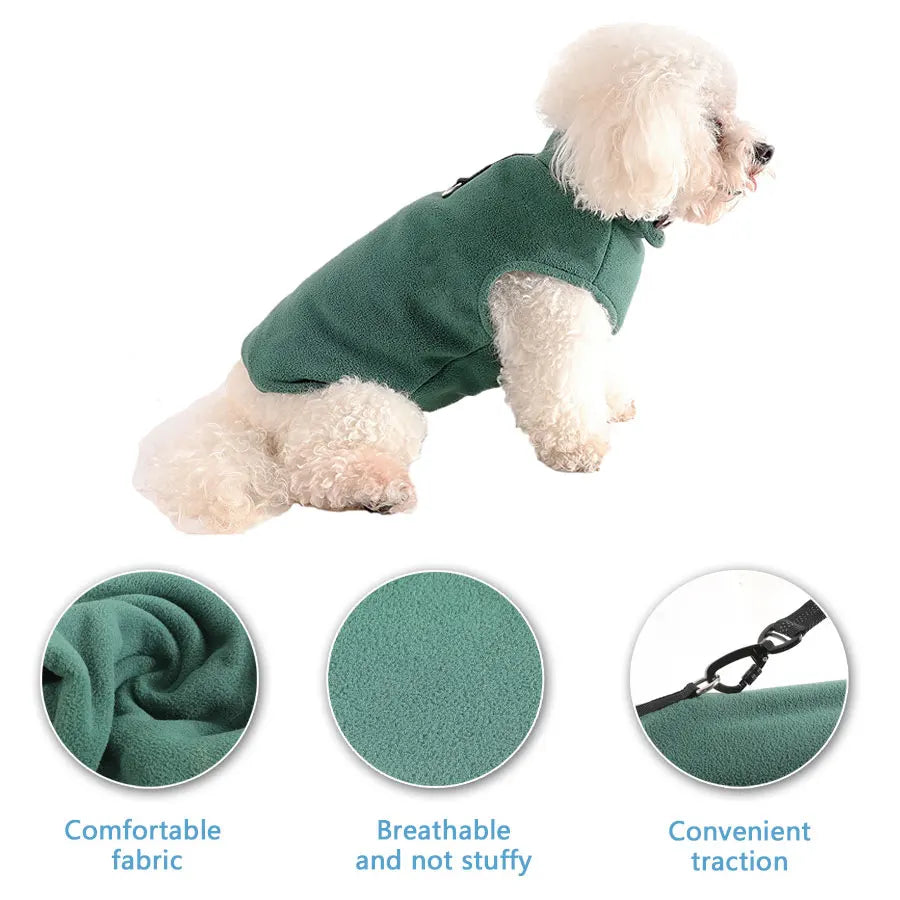 Soft Fleece Dog Jacket