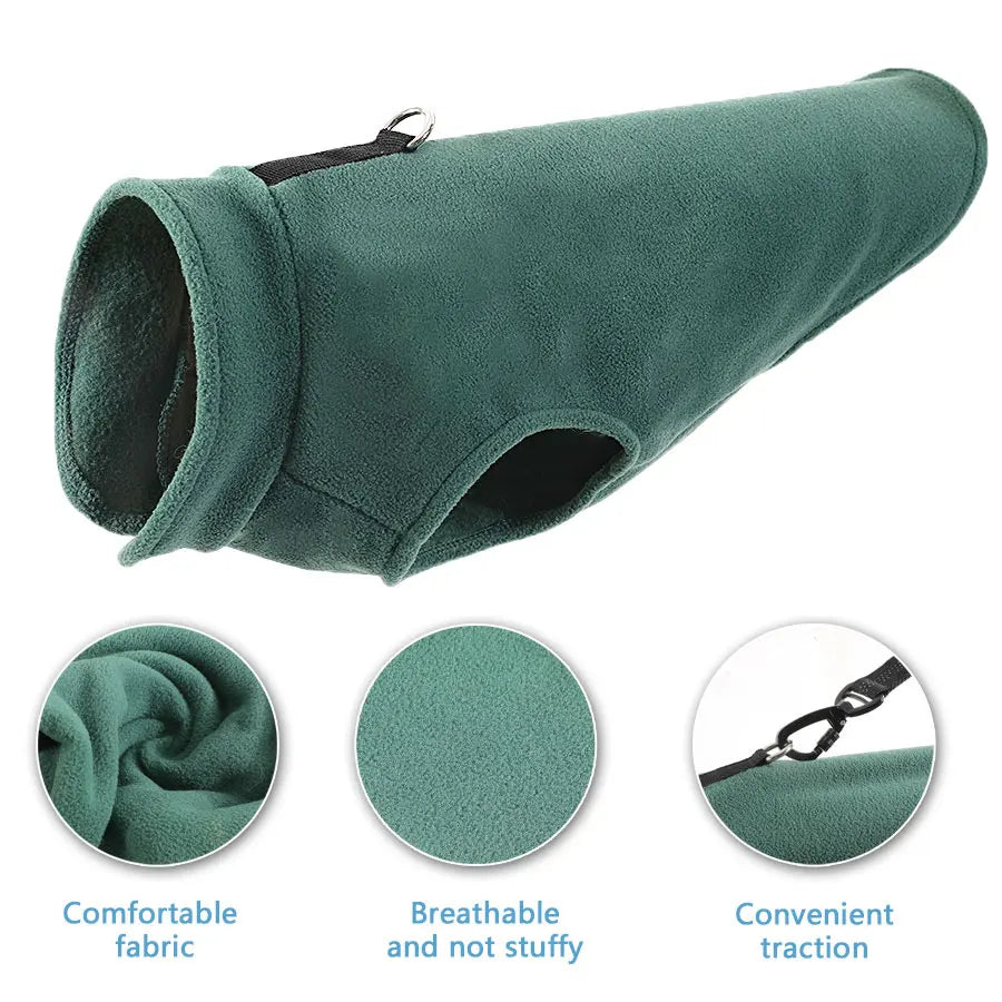 Soft Fleece Dog Jacket