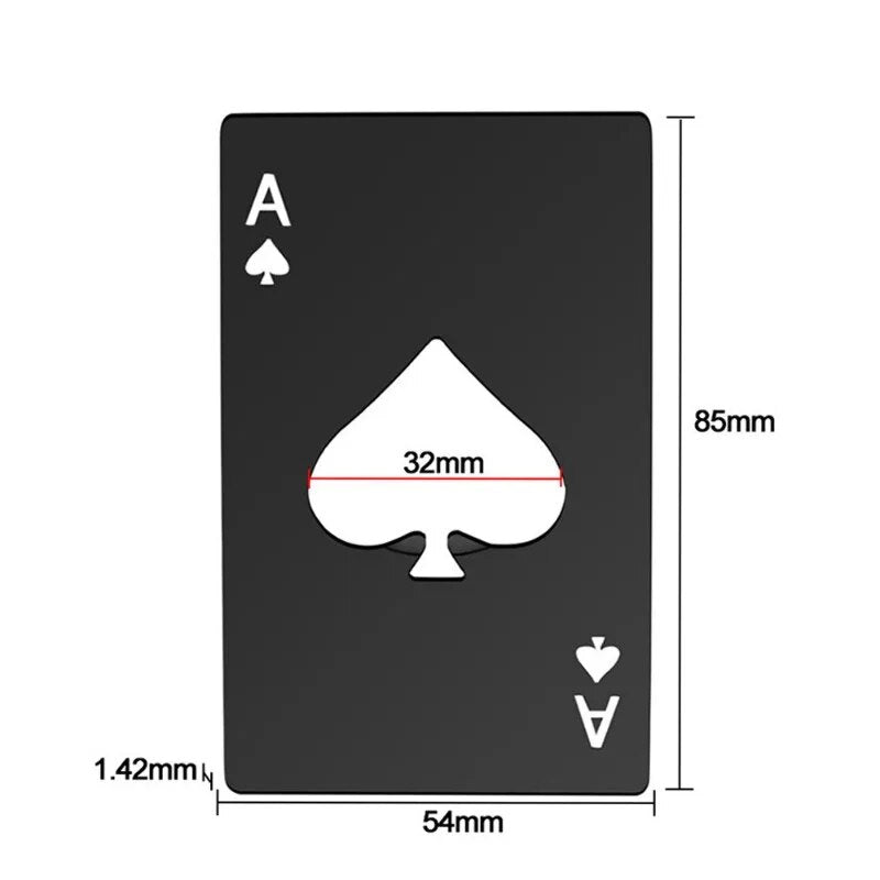 Poker Bottle Opener