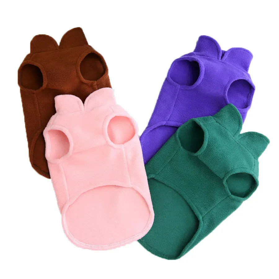 Soft Fleece Dog Jacket