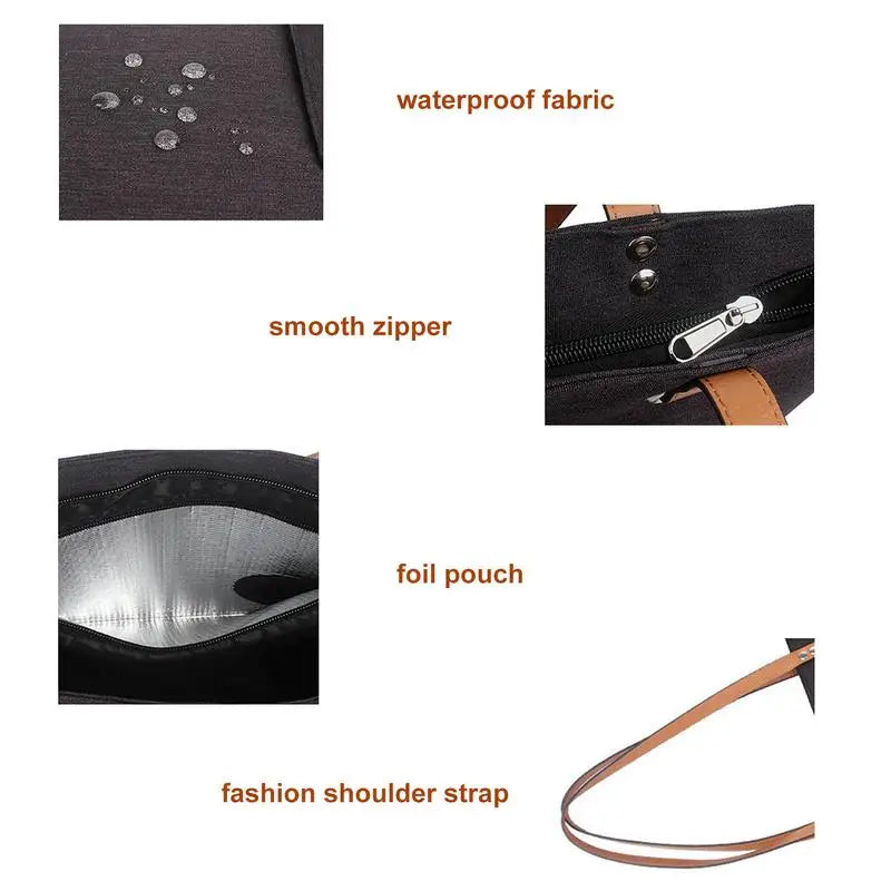 The Sippy Tote - Black