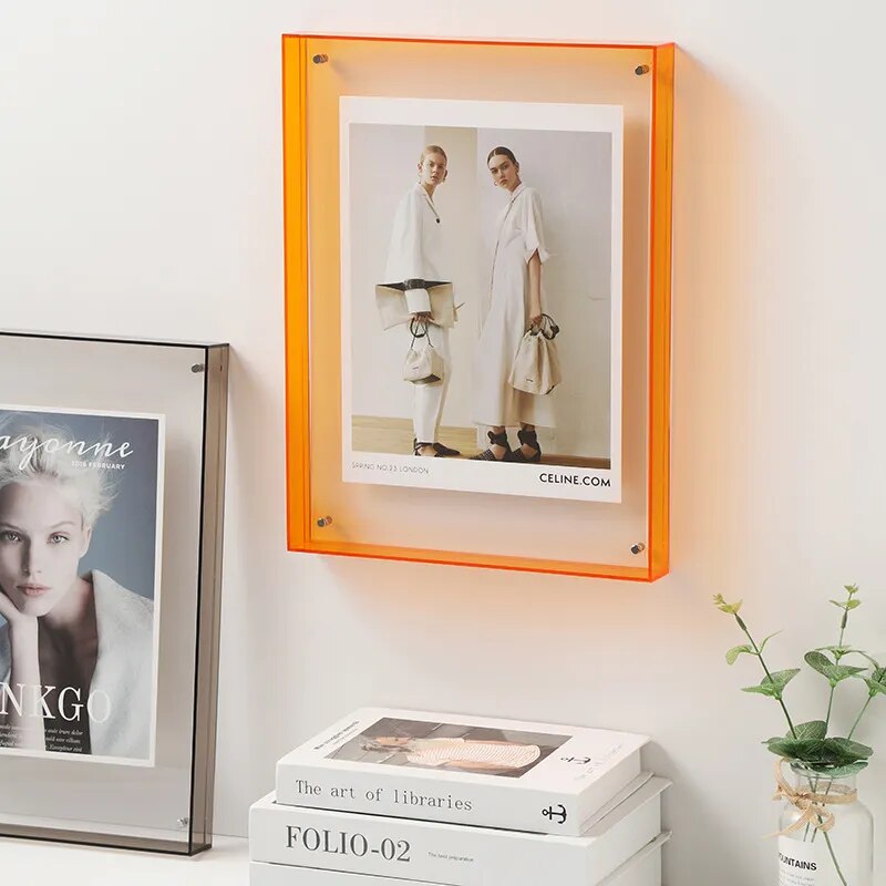 Floating Acrylic Picture Frame
