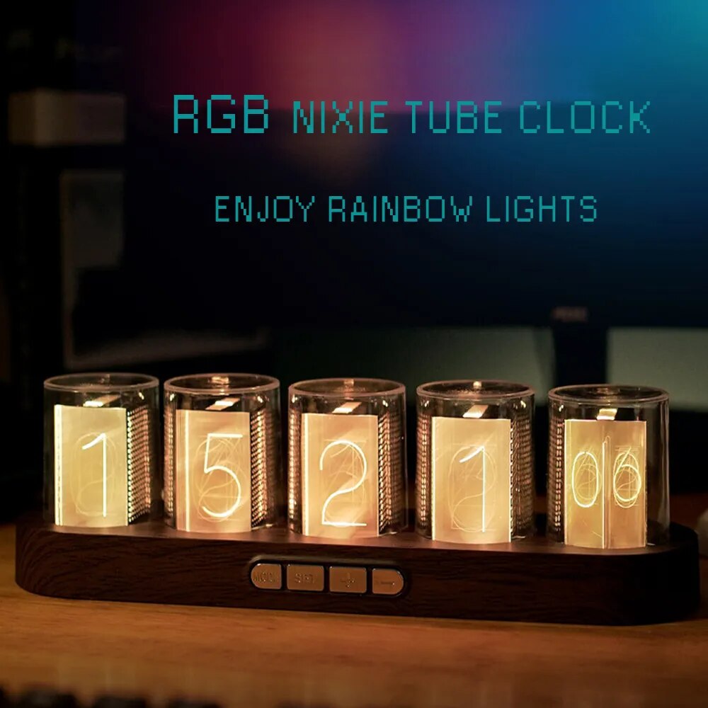 Digital Nixie Alike Tube Clock