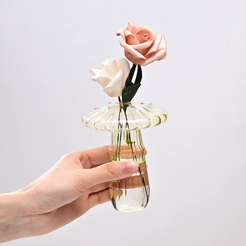 Colored Glass Mini Vases