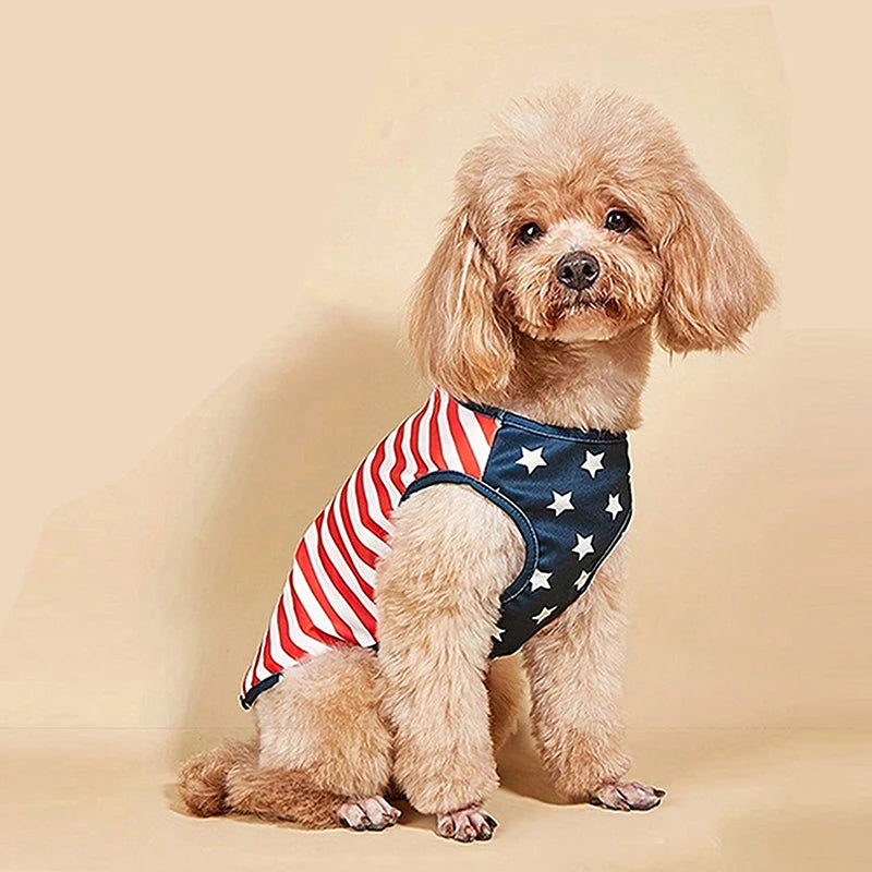 Star-Spangled Puppy Shirt