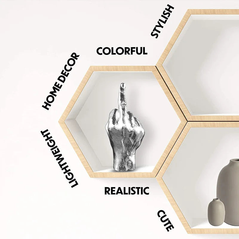 Fun Hand Gesture Sculpture